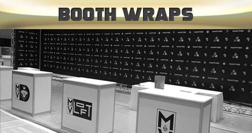 Booth and Temp wraps