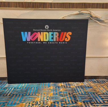 Fabric Step N Repeat Printing Branding Las Vegas 