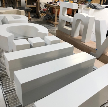 Giant 3D Foam Letters Las Vegas