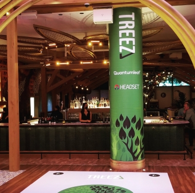 Treez Event Wraps Pole 