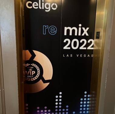 Celigo Elevator Wraps in Las Vegas 