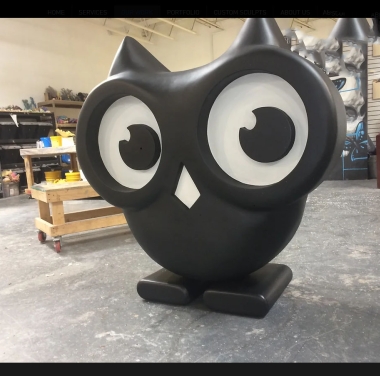 Foam Props Owl